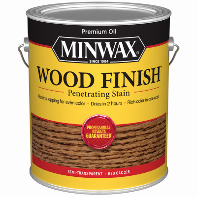 Wood Finish Penetrating Stain, Red Oak, 1-Gallon (2 pieces)