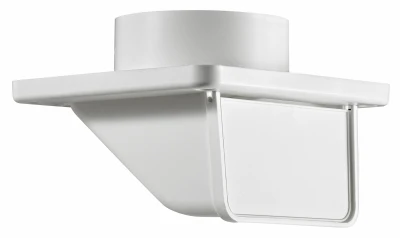 4 In. Plastic Soffit Exhaust Vent, White