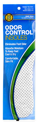 Odor Control Insoles For Men & Women (4 pieces)