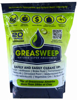 All-Natural Spill Absorber, Non-Leaching, 2 Lb.