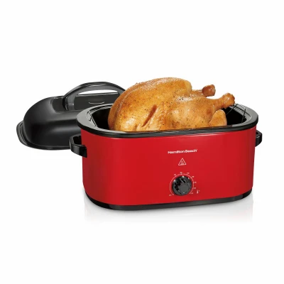 Hamilton Beach 22 Quart Electric Roaster Oven - Red
