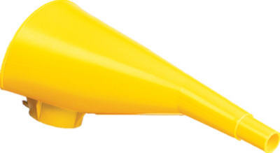 Yellow Safety Can Funnel, 9 In.