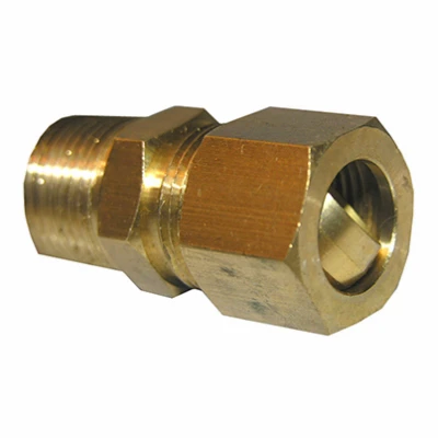 1/2 In. Compression x 1/2 In. MPT Brass Adapter