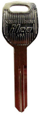 Master Key Blank, Subaru Forester 1998-1999 (10 pieces)