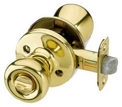 Tylo Entry Lockset, Polished Brass Finish