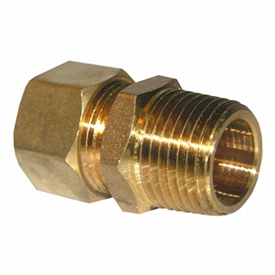 5/8 In. Compression x 1/2 In. MPT Brass Adapter