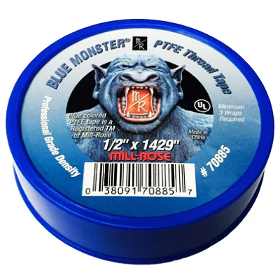 Teflon Pipe Thread Tape, 1/2 x 1429 In.