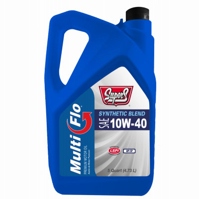 10W-40 Synthetic Blend Motor Oil, 5 Qt.