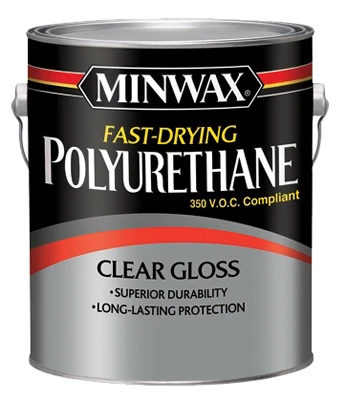 Polyurethane, Fast-Dry, Clear Gloss, 1-Gallon (2 pieces)
