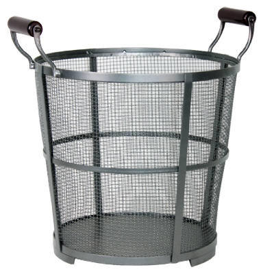 Prairie Antique Iron Round Log Bin