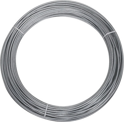 Galvanized Steel Wire, 12-Gauge, 100 Ft.