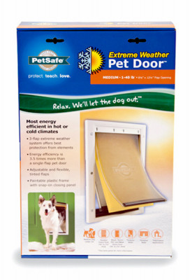 Extreme Weather Pet Door, Medium