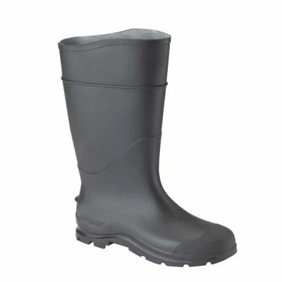 SZ11 BLK PVC STL Boot