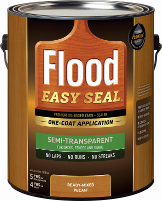 Easy Seal Oil-Based Stain & Sealer, Pecan, Gallon