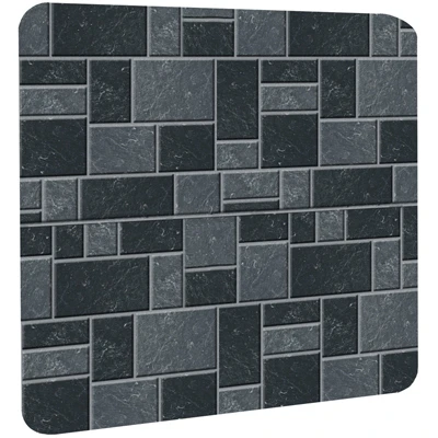 Thermal Stove/Wall Board, Floor Protector, Slate, 28 x 32 In.