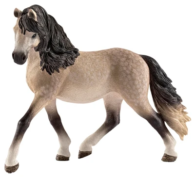 Gray & Brown Toy Andalusian Mare, Ages 3 & Up (5 pieces)
