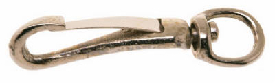 Swivel Spring Snap, Nickel Finish, #437, 3/8-In.