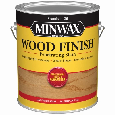 Wood Finish Penetrating Stain, Golden Pecan, 1-Gallon (2 pieces)