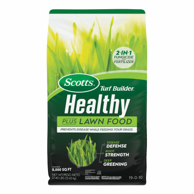 Turf Builder Healthy Plus Lawn Food, Fungicide & Fertilizer, Covers 8,000 Sq. Ft.