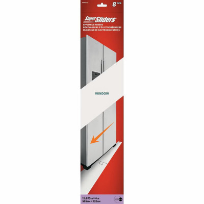 Super Sliders 19-7/8 In. x 4 In. Appliance Movers (8-Pack)