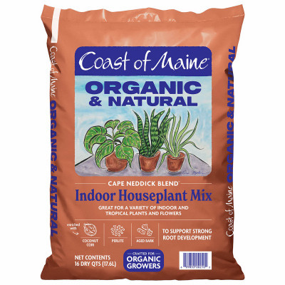 Cape Neddick Blend Organic Indoor Houseplant Mix, 16 Qt.