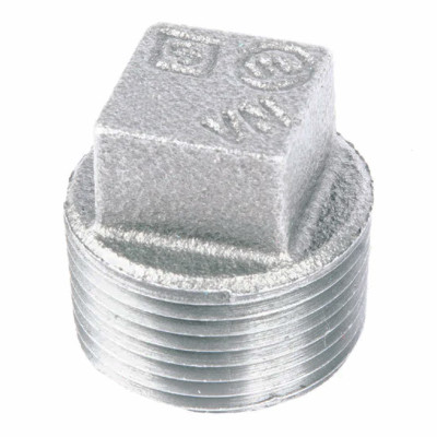 1/4 In. Galvanized Pipe Plug
