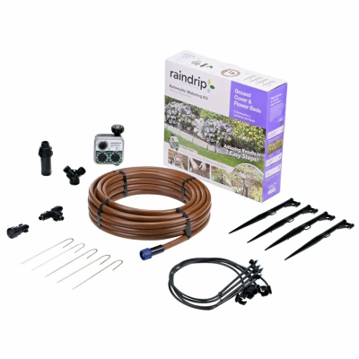 Ground Cover & Flowerbed Watering Kit With Timer