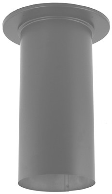 Durablack Stove Pipe Slip Connector, 6 x 14-In.