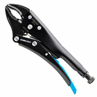 10" Locking Pliers, Curved Jaw