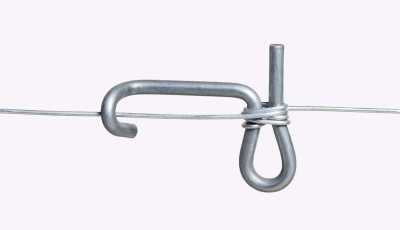 Jake's 1/4 in. Wire Tightener Clips for Fence Repair – 20 Pack