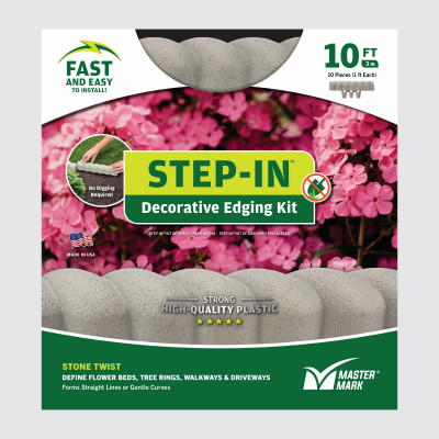Master Mark Step-In Decorative Landscape Edging Kit