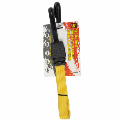18" Flat Bungey w/Hook