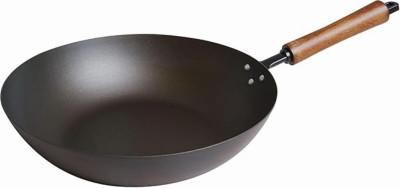 12" Steel Stirfry Pan