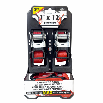 1"x12' Ratchet Strap