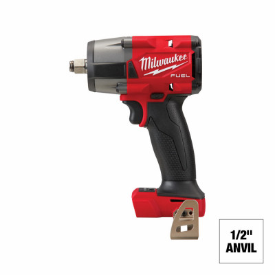 M18 Fuel 18-Volt Mid-Torque Cordless Impact Wrench, Friction Ring, Brushless Motor, 1/2 In., TOOL ONLY