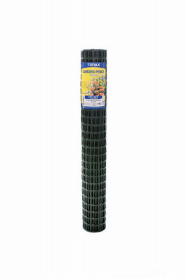 Tenax 4 Ft. H. x 50 Ft. L. High-Density Polyethylene Garden Fence, Green