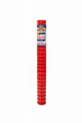 Tenax Sno-Guard 4 Ft. H. x 50 Ft. L. Polyethylene Snow Safety Fence, Orange