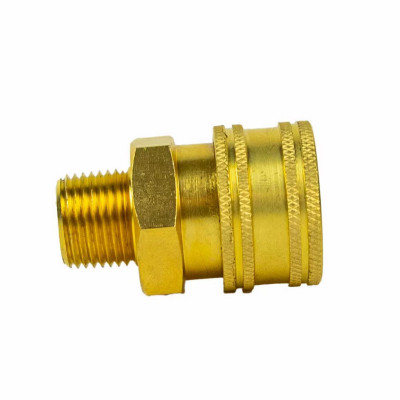 Forney 3/8 In. Male Quick Coupler Pressure Washer Socket