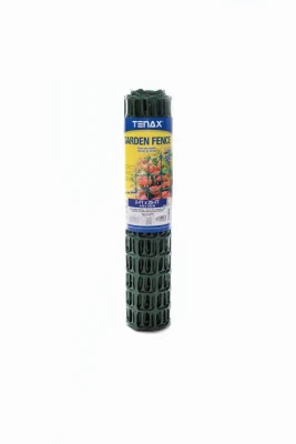 Tenax 2 Ft. H. x 25 Ft. L. High-Density Polyethylene Garden Fence, Green