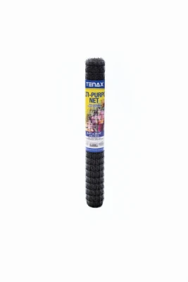 Tenax 3/4 In. x 1 In. Mesh 2 Ft. x 25 Ft. Black Multi-Purpose Net