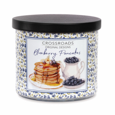 15oz Wrapped Candle-Blueberry Pancakes