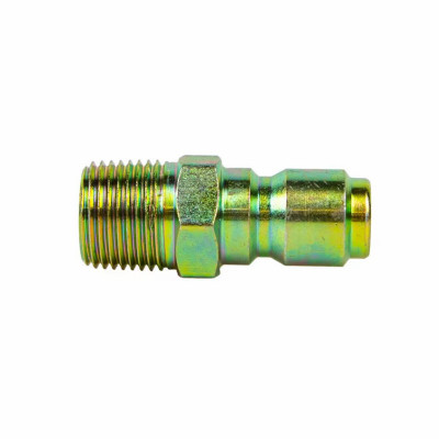 Forney 3/8 In. Male Quick Connect Pressure Washer Plug