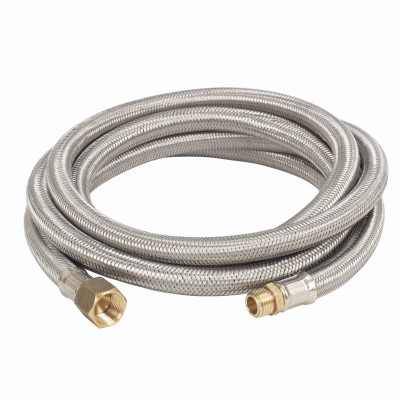 Bayou Classic 10 Ft. 3/8 In. Stainless Steel LP Hose