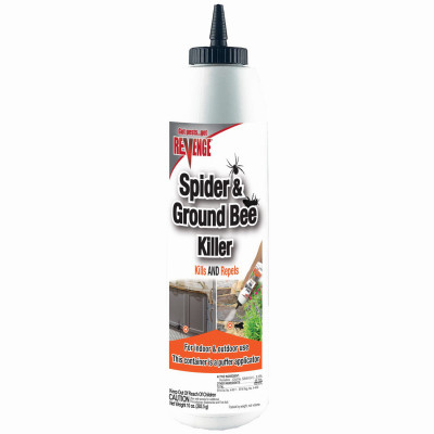 Revenge Spider & Ground Bee Killer for Indoors and Outdoors, 10 oz Ready-to-Use Dust