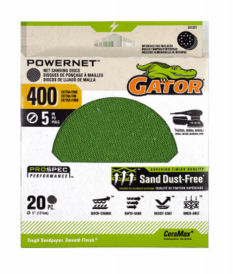 20PK 5' 400G Mesh Disc