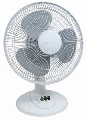 16" WHT Osc Table Fan
