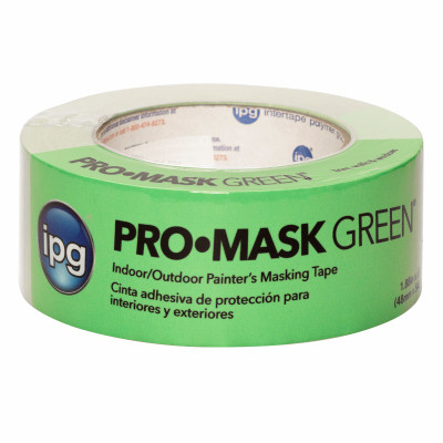 IPG ProMask Green, 8-Day Painter's Tape, 1.88" x 60 yd, Green