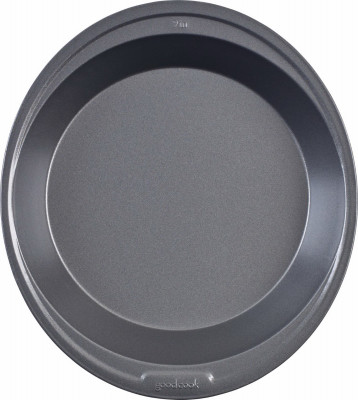9" Non-Stick Steel Pie Pan Gray (6 pieces)