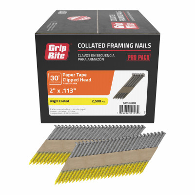 GRSP6DR 30O PAPER 2"X.113 CTD RING 2.5M