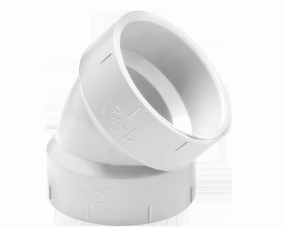 IPEX Schedule 40 1-1/2" 45 Degree Short Radius PVC DWV Elbow (1/8 Bend)